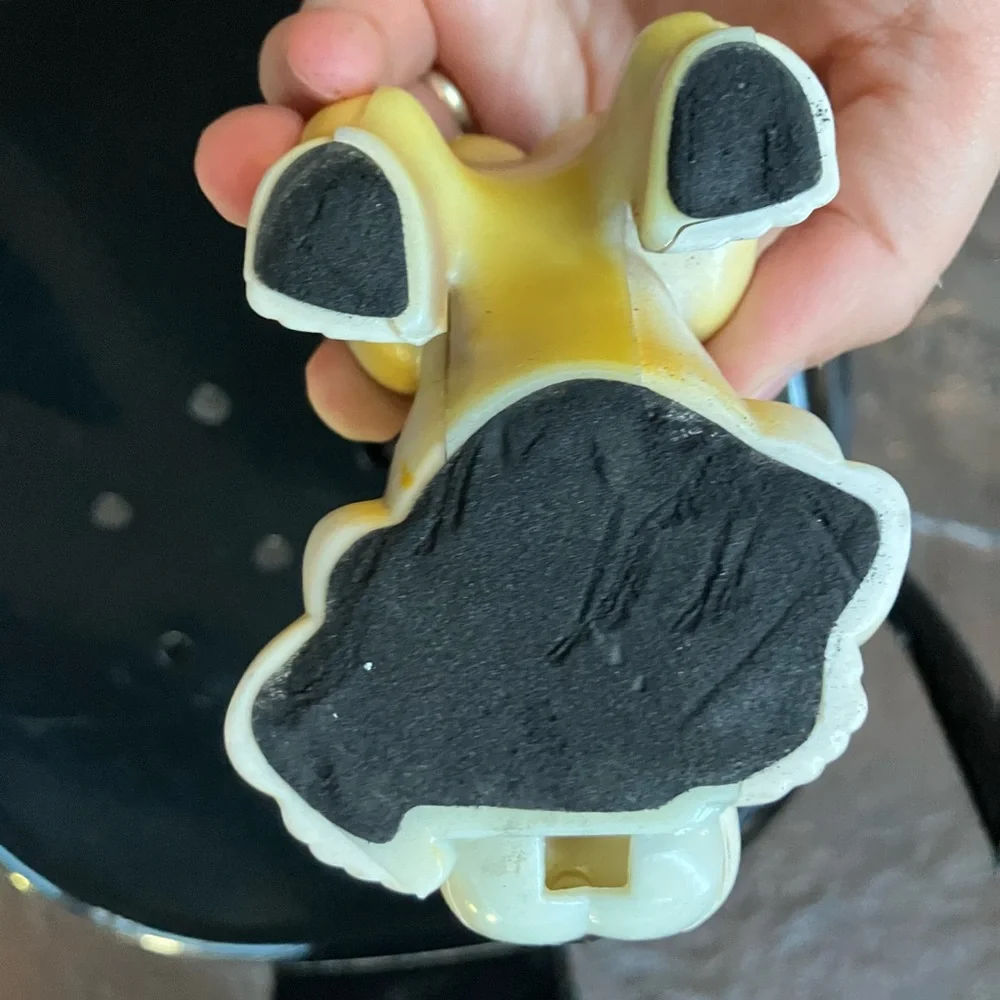 Christmas Beagle Dog Toy Figurine Plastic